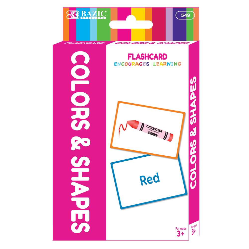Colors Preschool Flash Cards