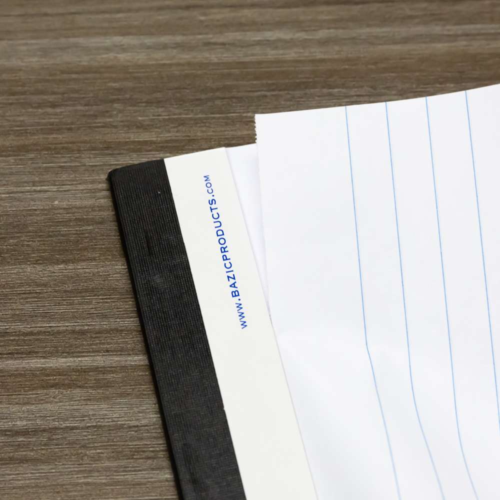 White Perforated Writing Pad 8.5&quot; X 11.75&quot; 50 Ct.