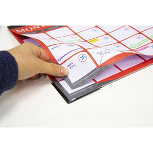 11" X 17" Undated 12-Month Desk Pad Calendar