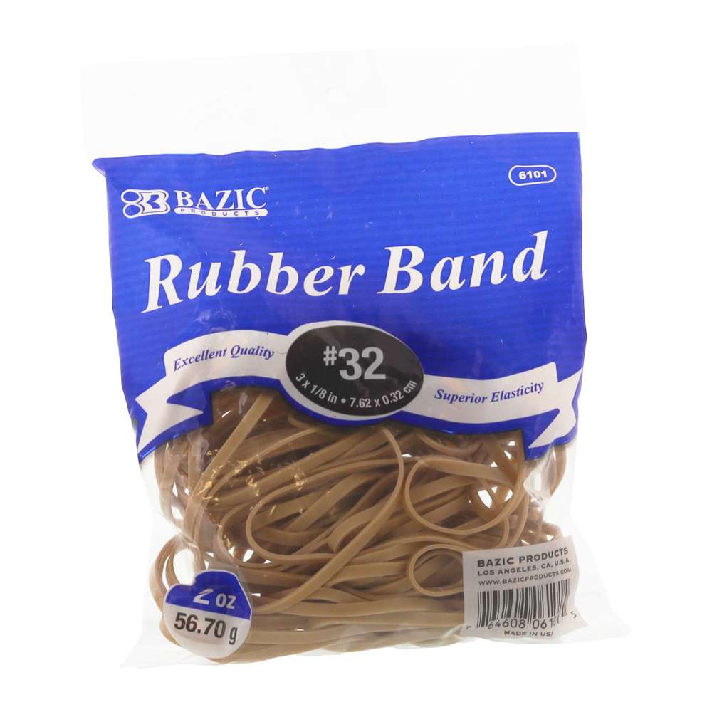 2 Oz./ 56.70 g #32 Rubber Bands