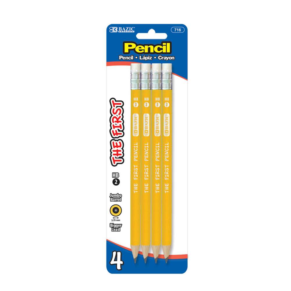 The First Jumbo Premium Yellow Pencil