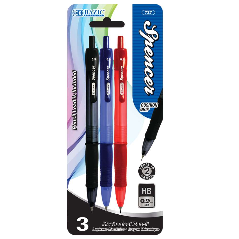 BAZIC Fiero Blue Fiber Tip Fineliner Pen (4/Pack) - Bazicstore