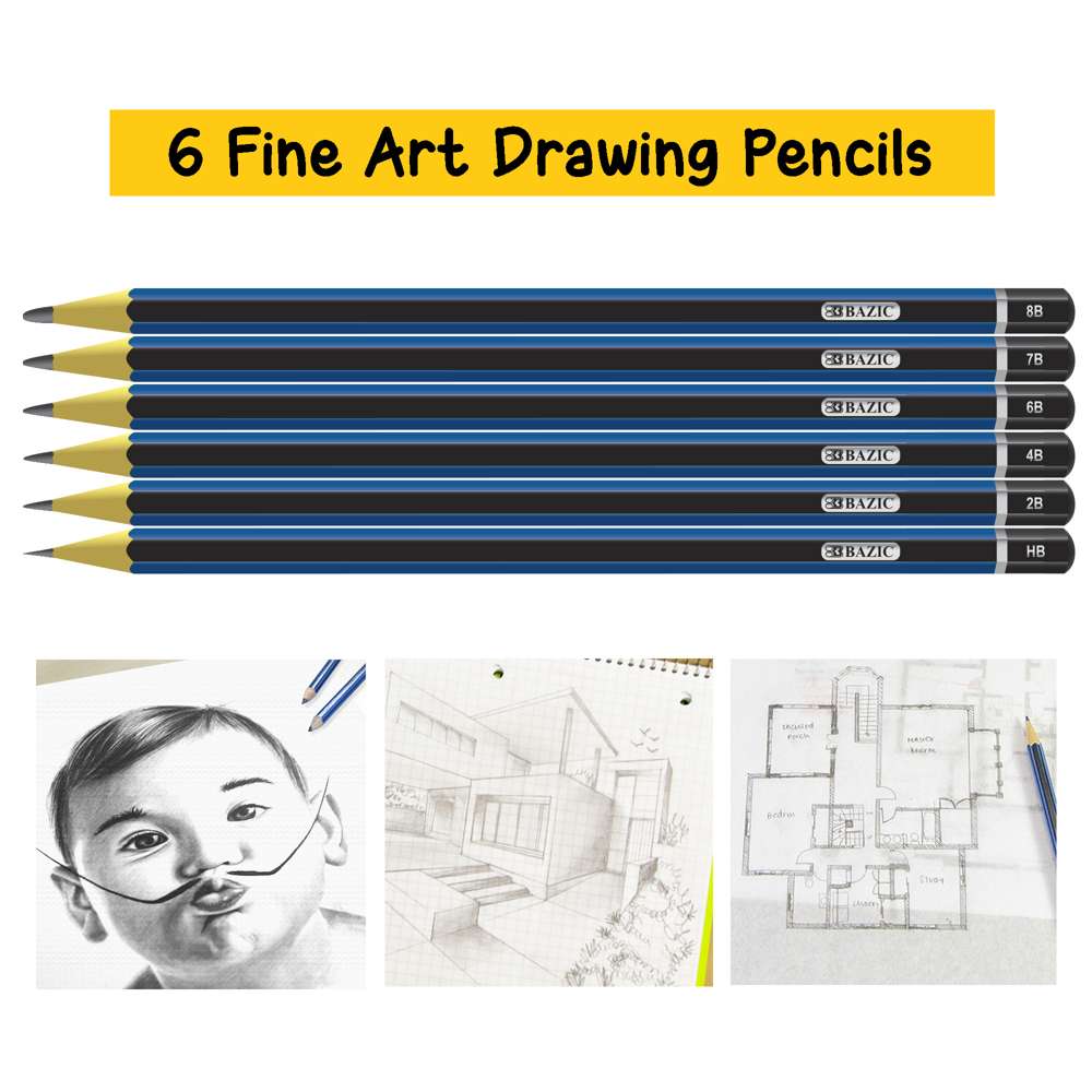 Grey Black Art Pencil Set 12 pcs, For Sketching,Drawing at Rs 100