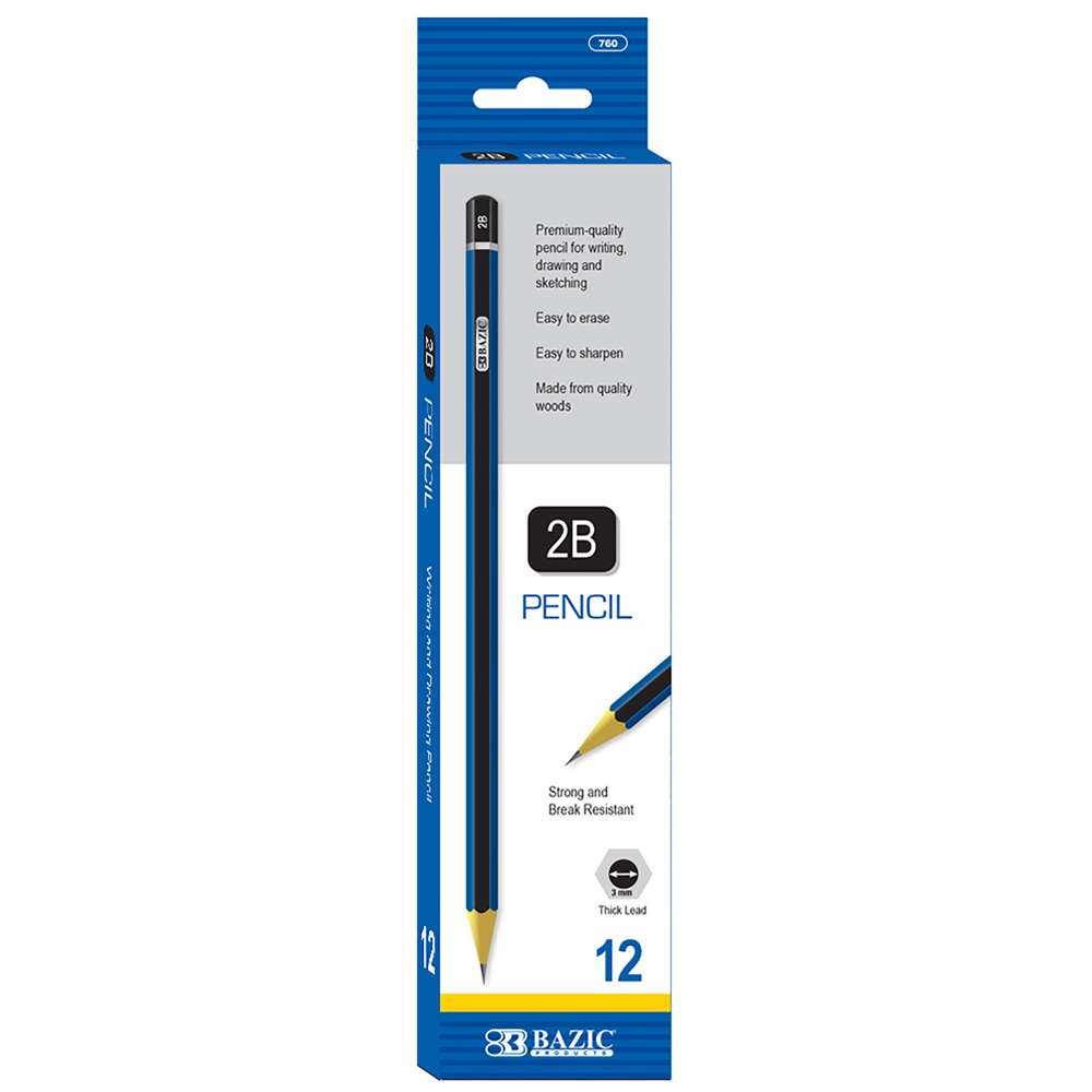 BAZIC Design & Drafting Pencil Set (12 Assortment) Bazic Products