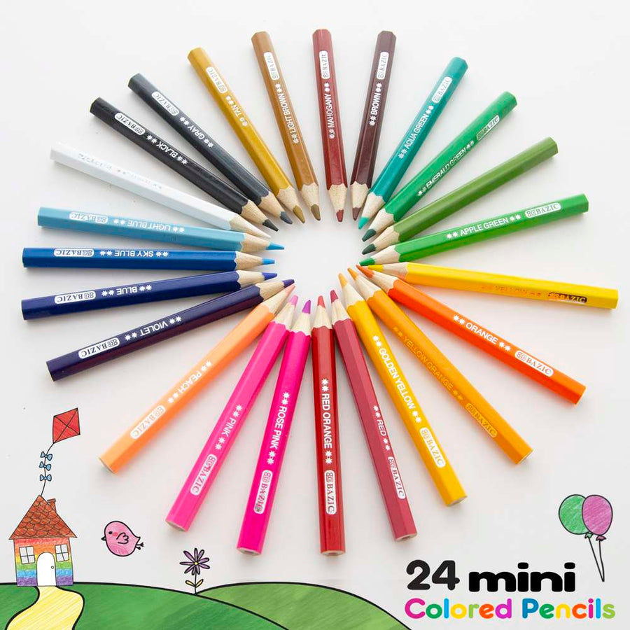 Miniature Colored Pencils — Moonflower Minis