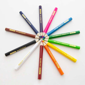12 Mini Colored Pencils