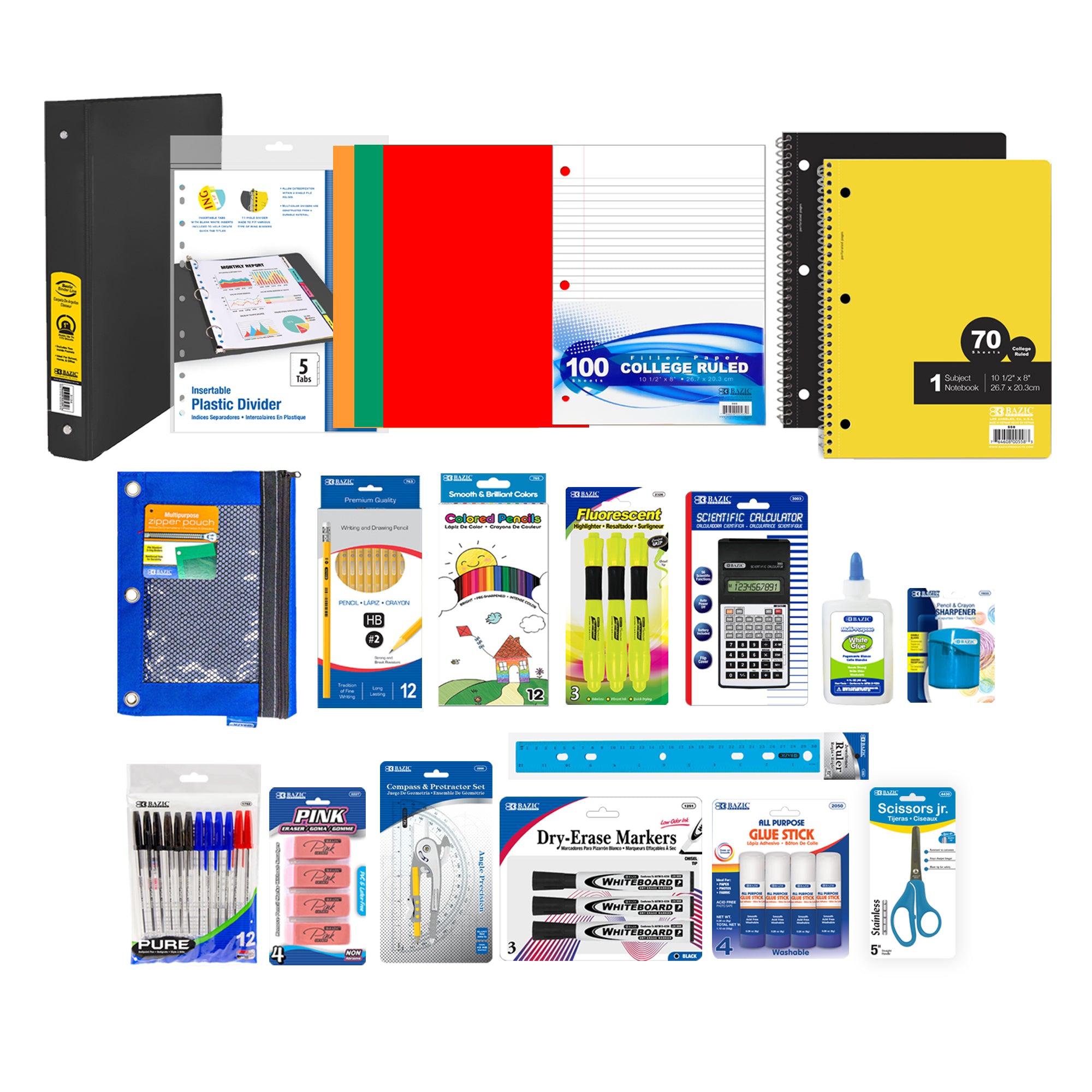 Teacher Grading Kit, Includes Stickers, Stamps, Pens, and Grading Tool