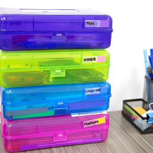 Pencil Case Multipurpose Utility Box - Bright Color