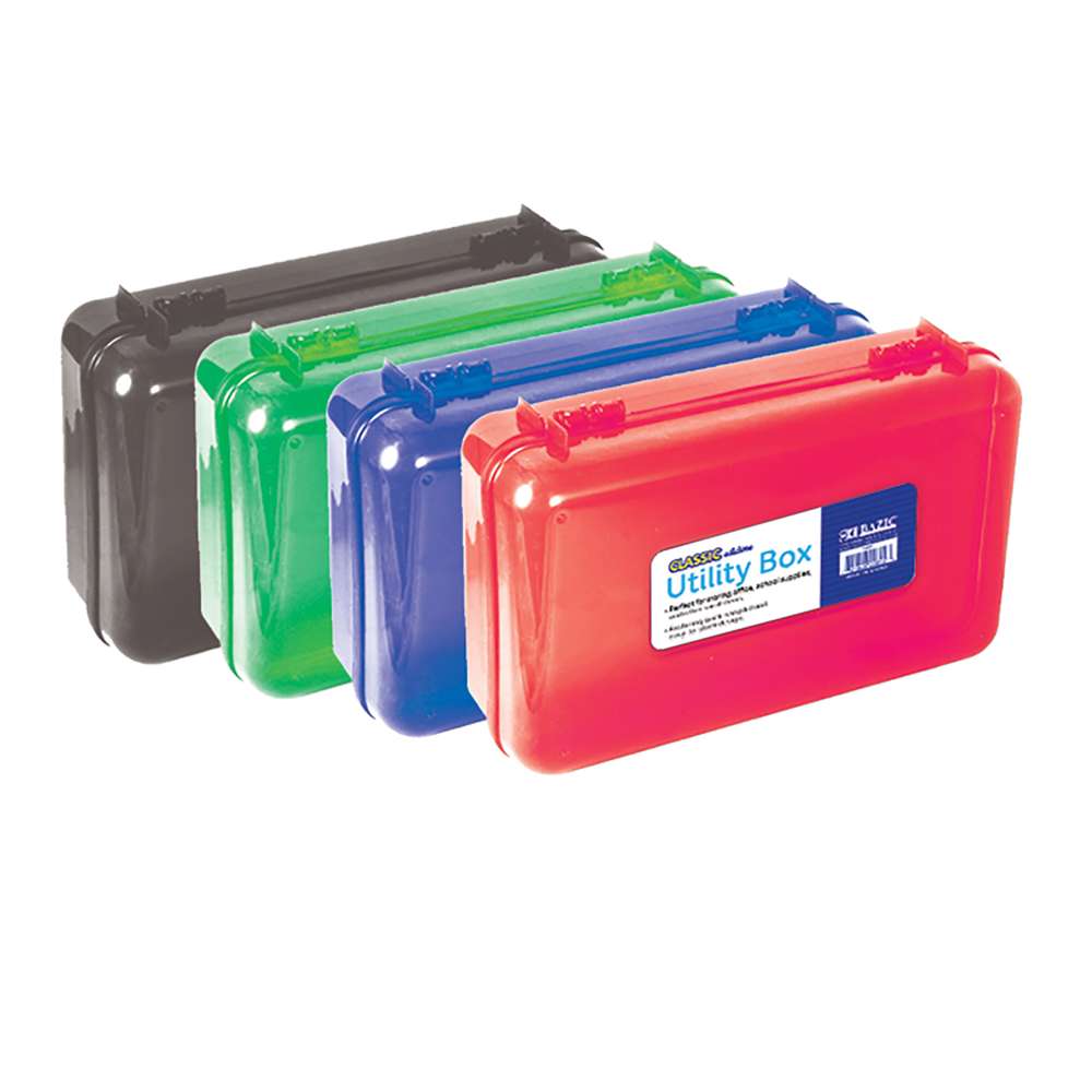 BAZIC Pencil Case Multipurpose Utility Box - Classic Color - Bazicstore