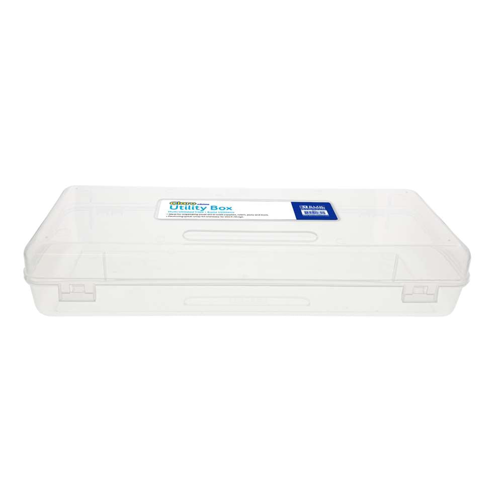 Clear Multipurpose Ruler Length Utility Box