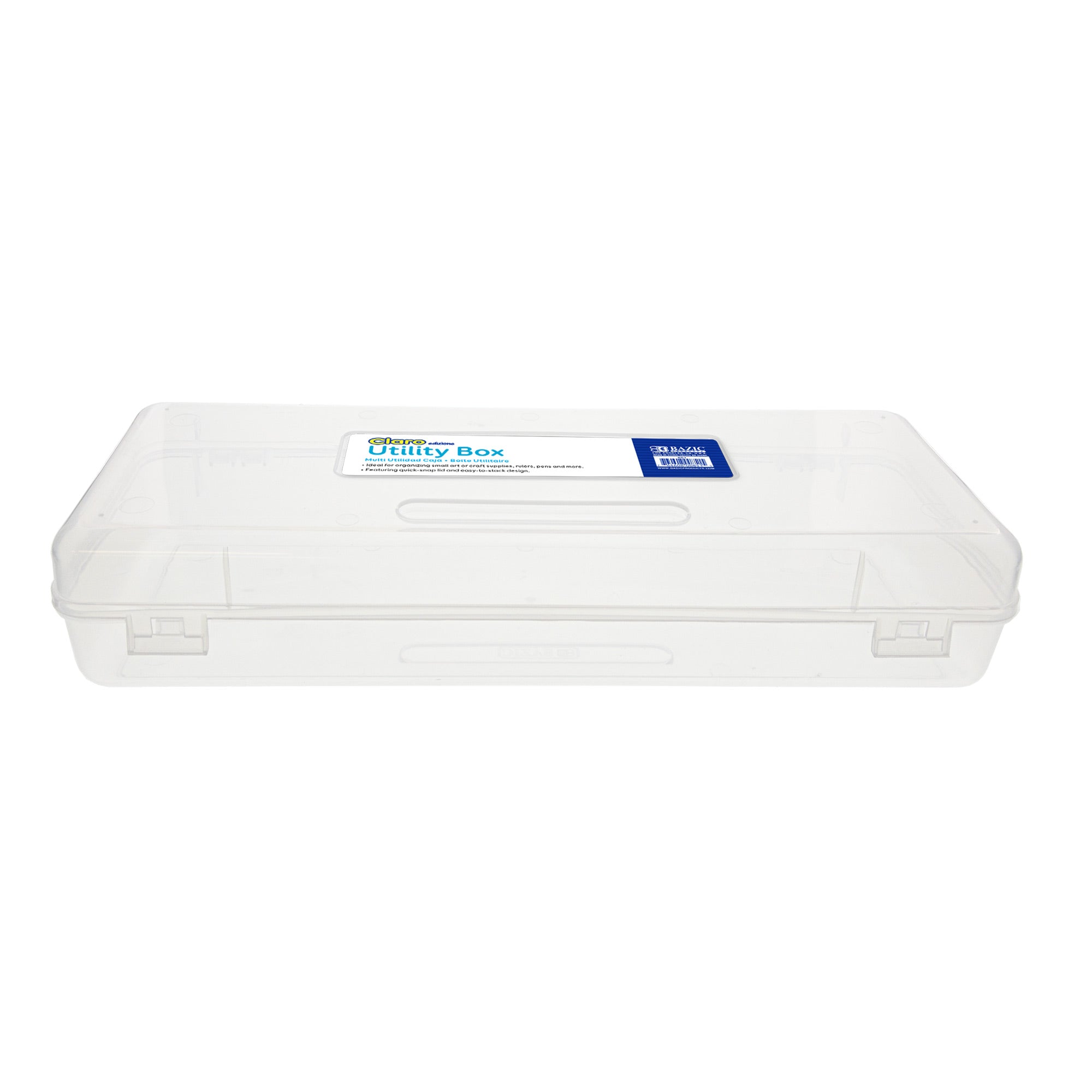 Clear Multipurpose Ruler Length Utility Box