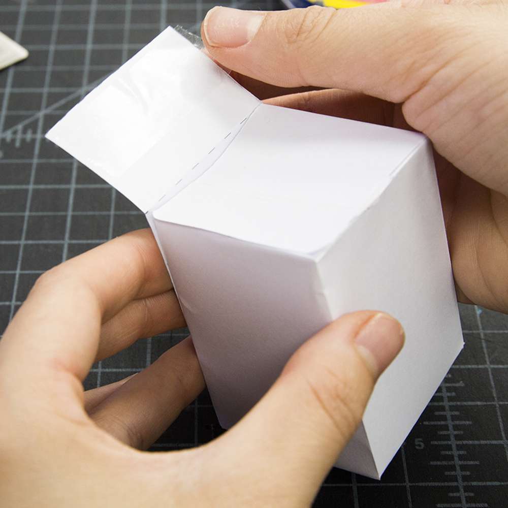 How To Make A Chalk Box For Classroom / Diy Chalk Box / Origami Storage Box  / Exynos Art 