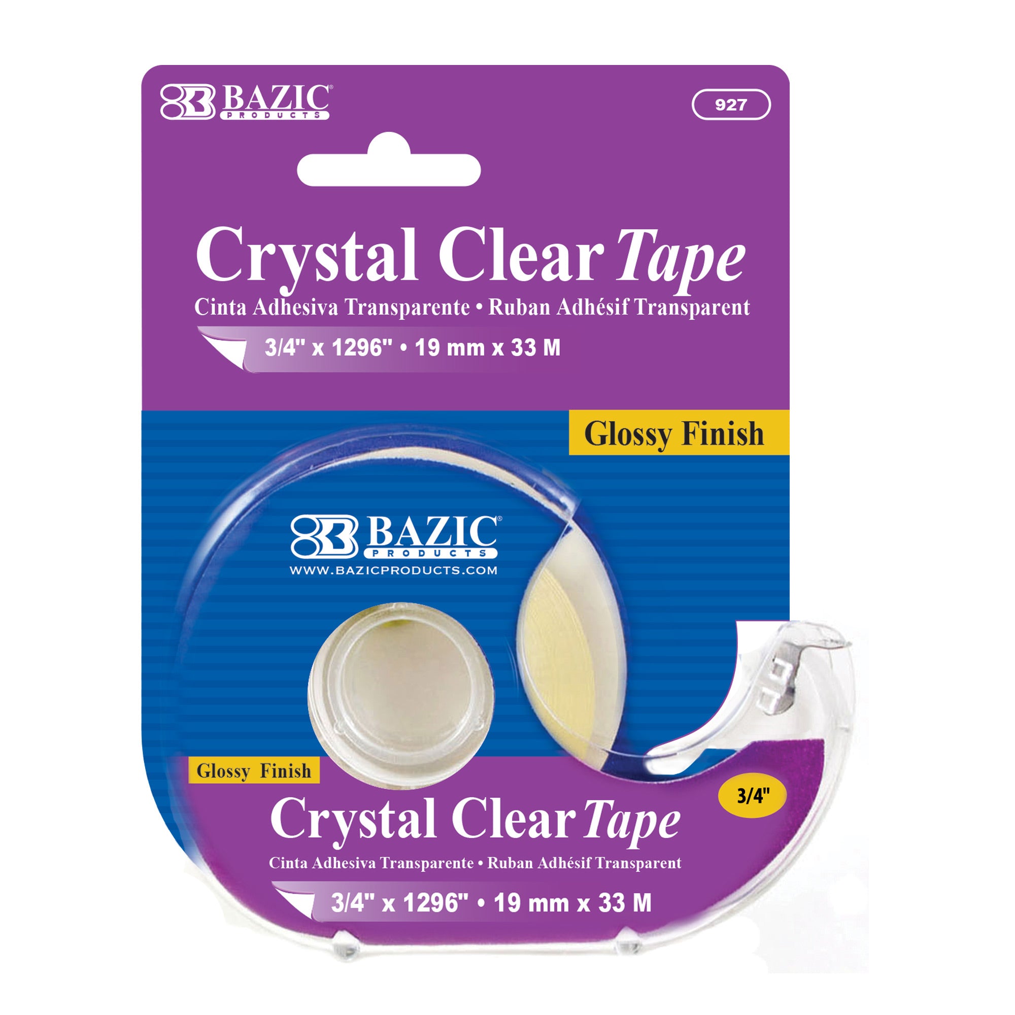 Crystal Clear Tape w/ Dispenser