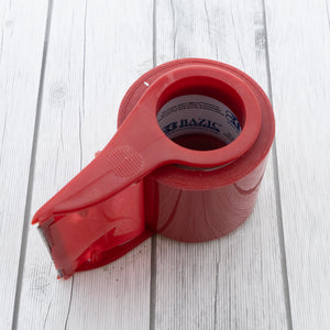 Packing Tape Red w/ Dispenser 1.88" X 800"