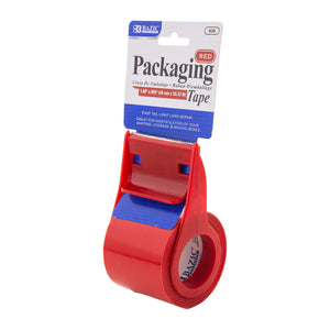 Packing Tape Red w/ Dispenser 1.88" X 800"
