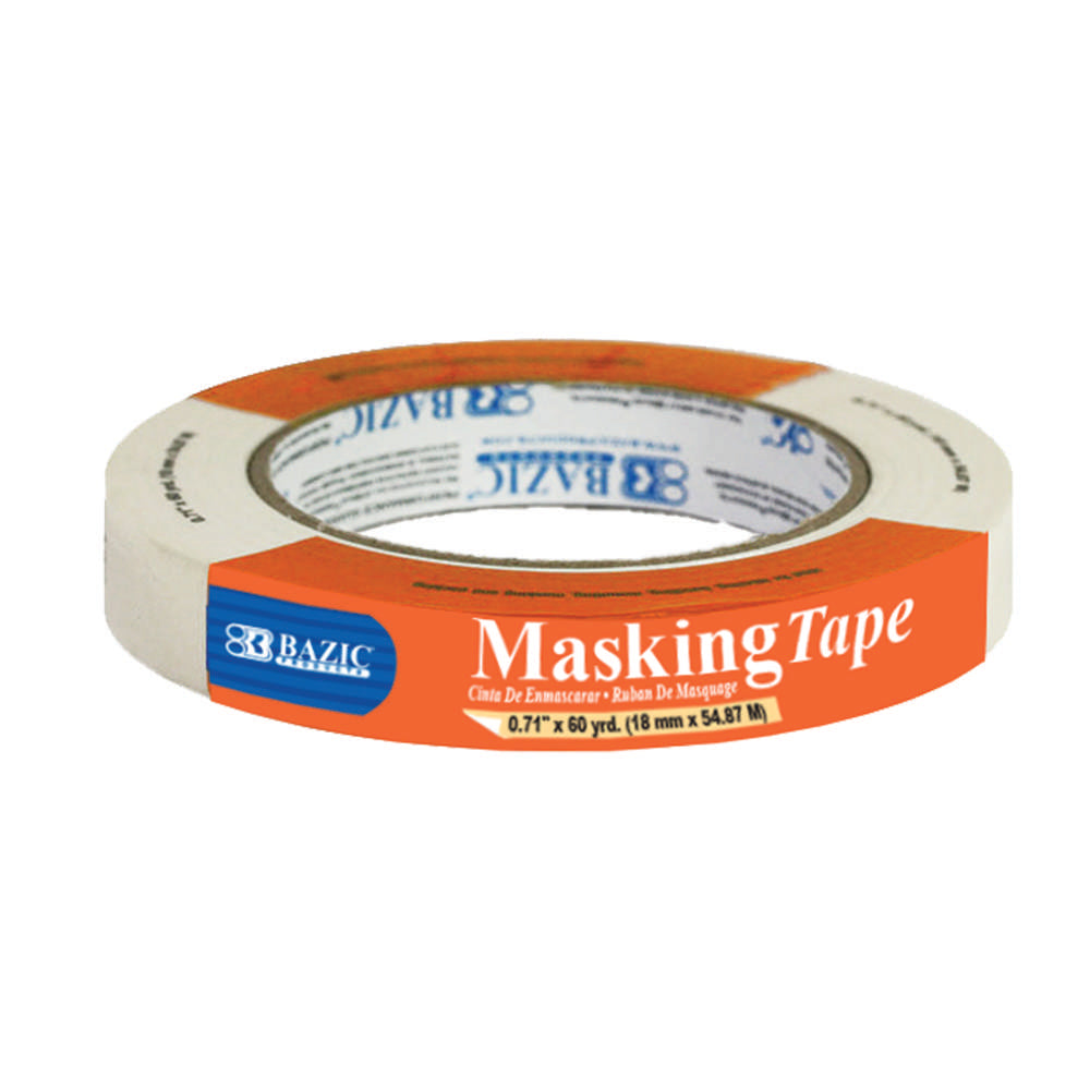 0.71" X 2160" (60 Yards) General Purpose Masking Tape