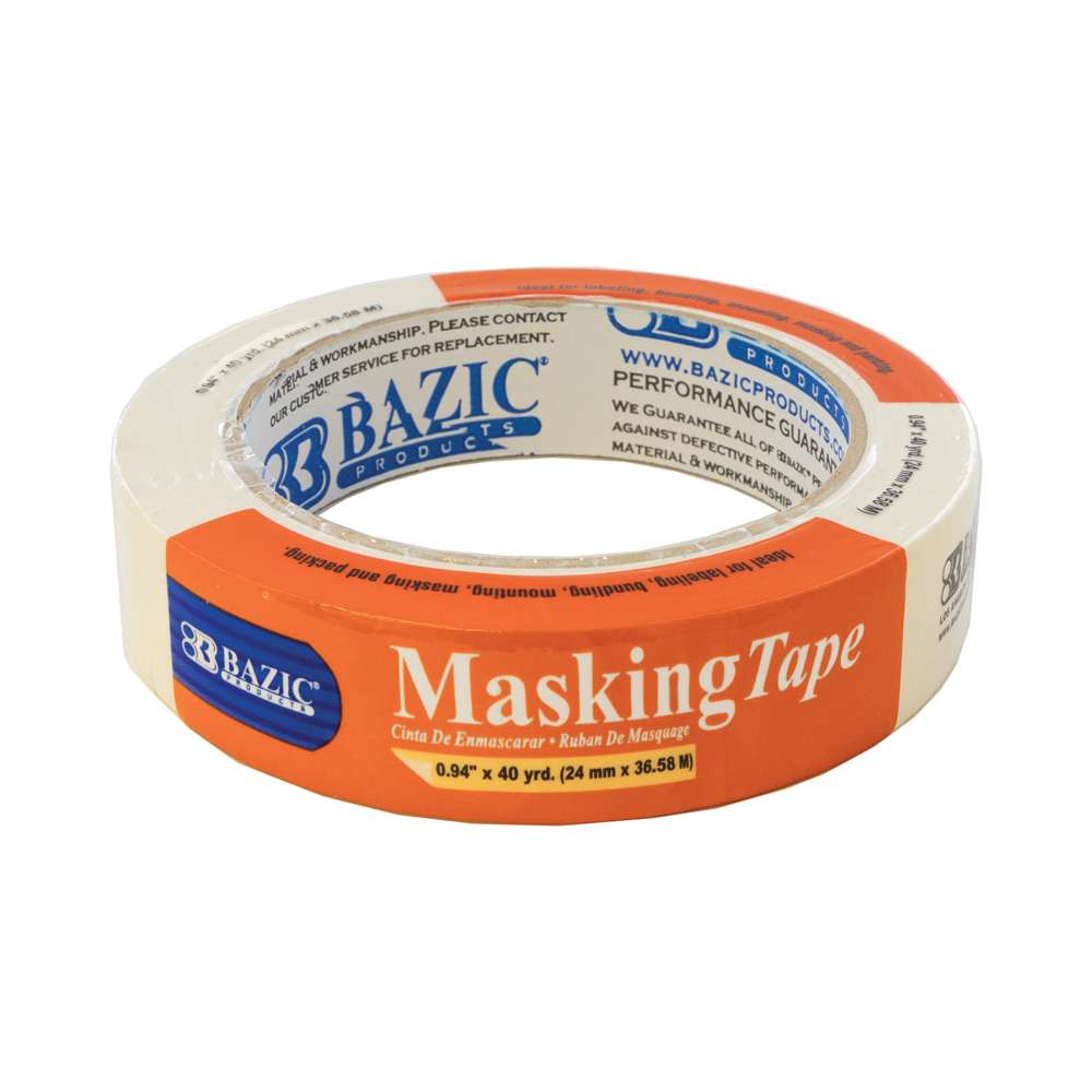 0.94" X 1440" (40 Yards) General Purpose Masking Tape