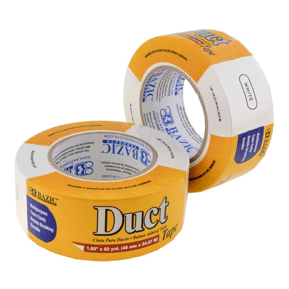 1.88" X 60 Yards White Duct Tape